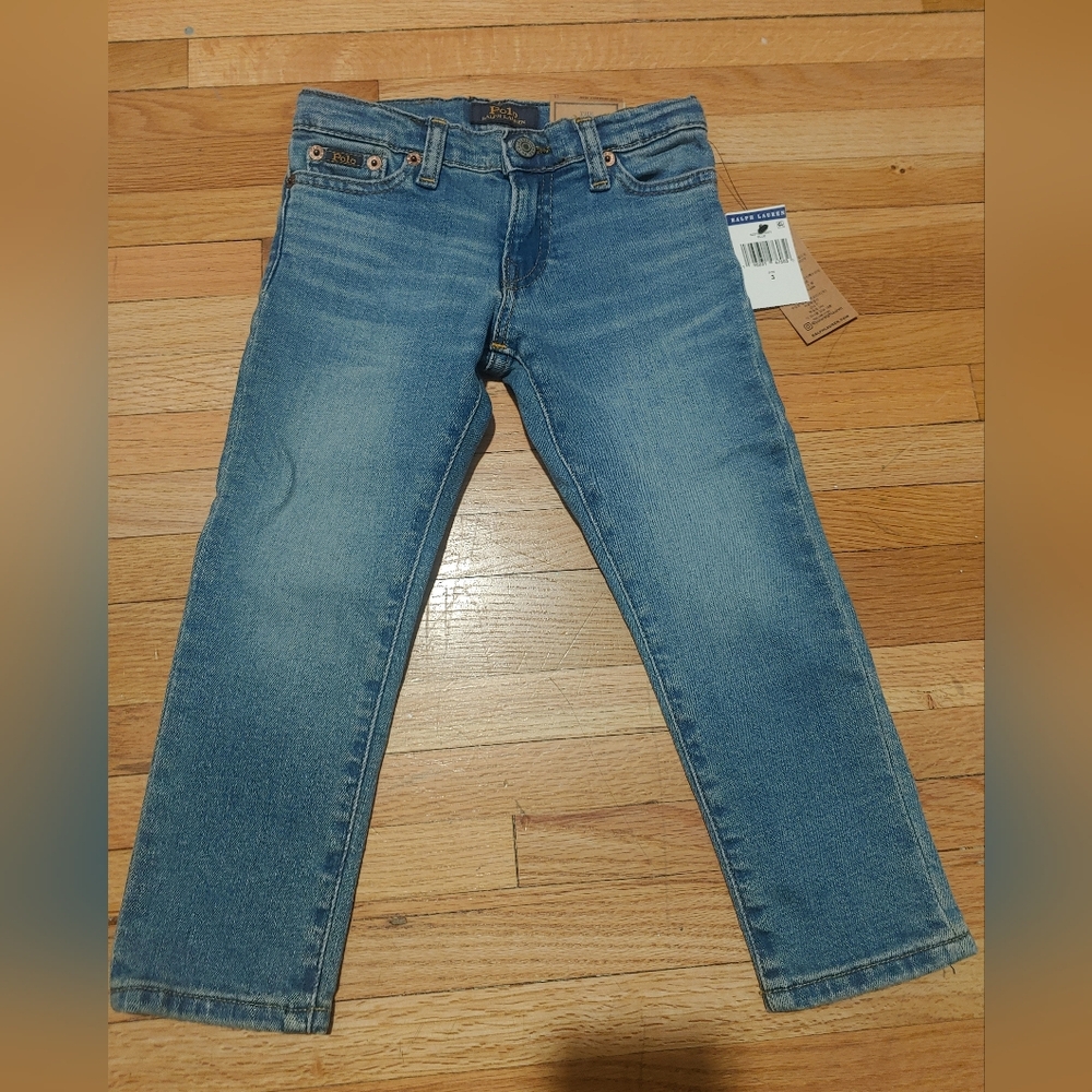 Polo Ralph Lauren Boy Blue Jeans / Sullivan Slim / Size 3t / NWT